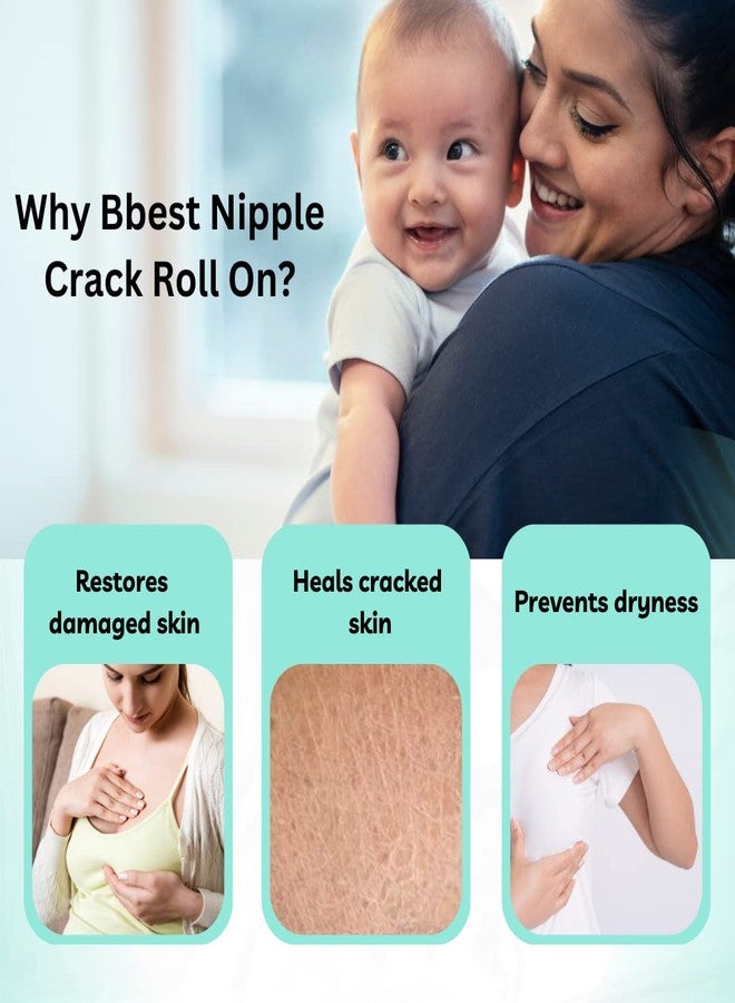 BBest Soothing Nipple Crack Roll on 10 ml | Nipple cream for new mom| for Sore and Cracked Nipples for New Moms (10 gm) - Image 5