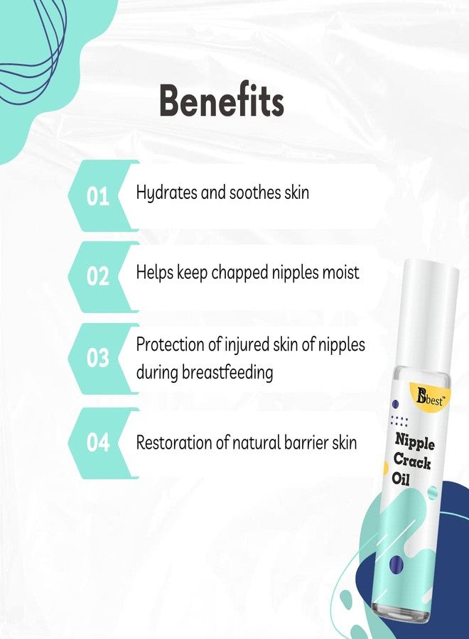 BBest Soothing Nipple Crack Roll on 10 ml | Nipple cream for new mom| for Sore and Cracked Nipples for New Moms (10 gm) - Image 4