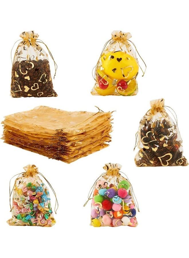 NIBEMINENT 50-Piece Drawstring Jewelry/Makeup Bags - Image 4