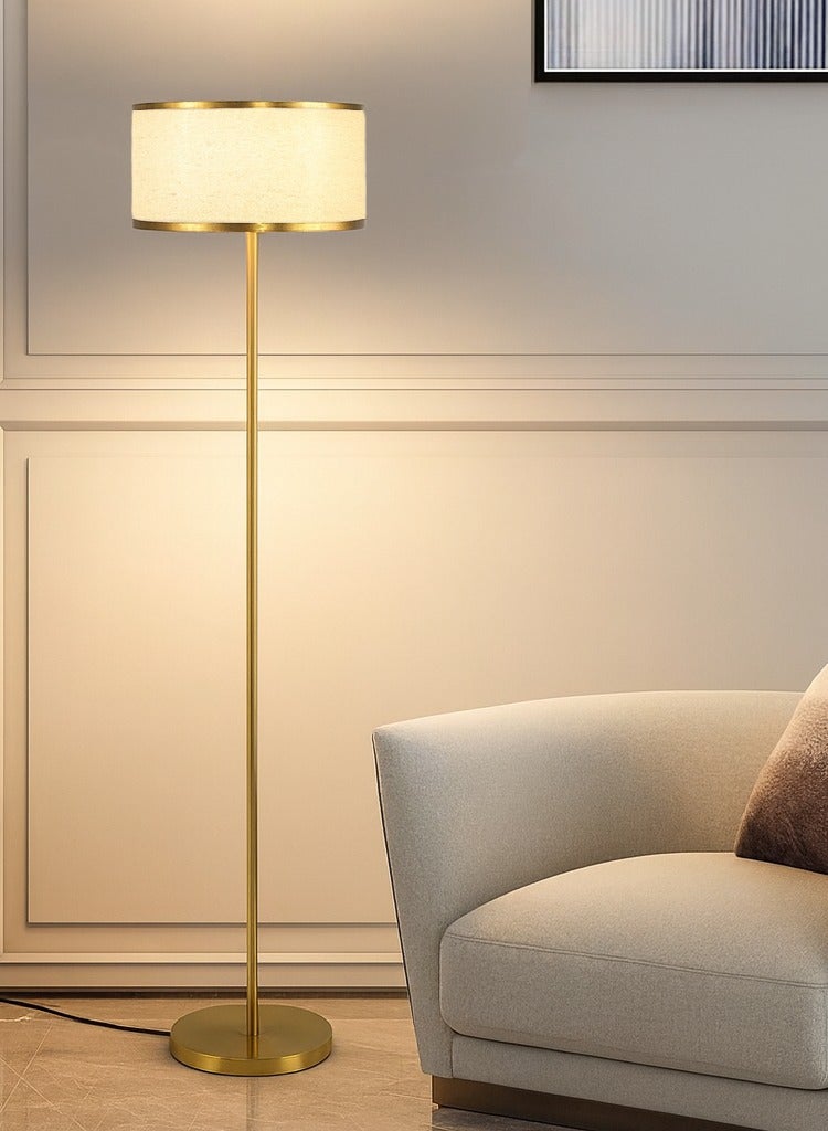 Fullight Modern Gold Floor Lamp with App & Remote Control, Upgraded 16W LED, Stepless Dimming & Color Temperature Adjustment, Premium Gold Base, 160×38 cm, Perfect for Living Room, Bedroom, Office - Image 2