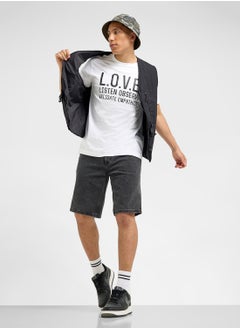 Seventy Five Basics Printed T-Shirt  - Image 4