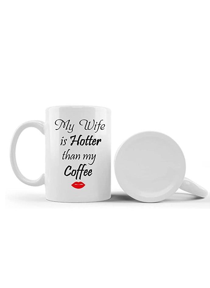 PRINTSHOP4ME - Happy Anniversary Couple Mug Gifts Best Anniversary MUG | Wedding Anniversary Mug Anniversary Couple Mug| COFFEE MUG-Set Of 2 Pcs - Image 1