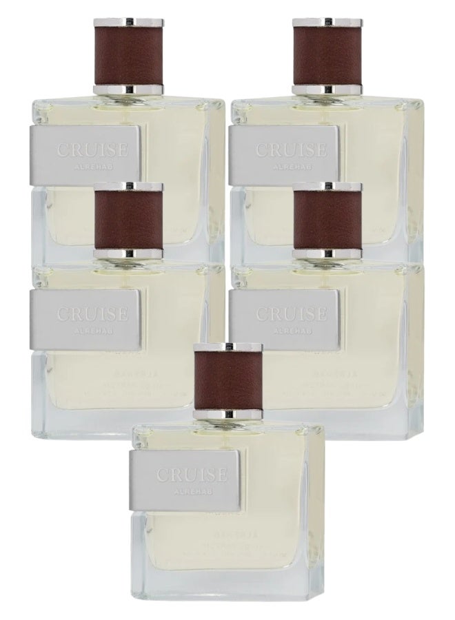 الرحاب 5 قطع عطر كروز 90مل - Image 1