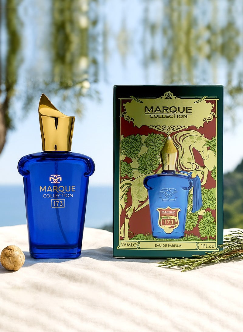 MARQUE COLLECTION Citrus Perfume for Men | Marque Collection No. 173 |  Long Lasting Citrus Perfume for Men with Musk & Lavender | 25ml - Image 1