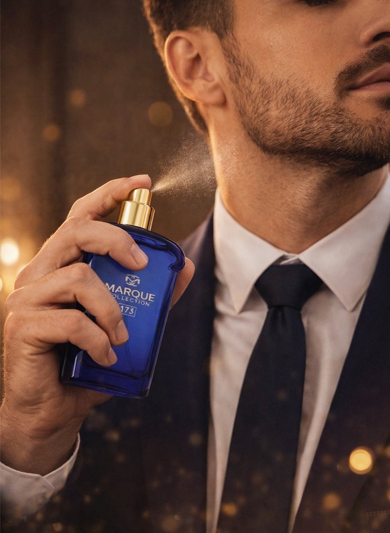 ماركيو كوليكشن عطر حمضيات للرجال | مارك كوليكشن رقم ١٧٣ | عطر حمضيات طويل الأمد للرجال برائحة المسك والخزامى | ٢٥ مل - Image 3