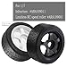 Rcarmumb RC Tires for 17 Infraction LimitlessDboots Hoons 42100 29 Belted RC Tires with Foam Inserts4PCS Front and Rear Mounted On 5Spoker Rc WheelsBlack - Image 4