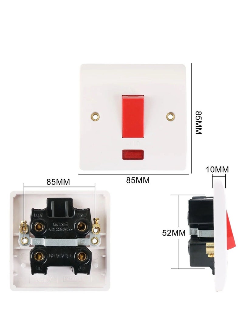 TRY - Air Conditioner Switch With LED Indicator 45A - Image 1