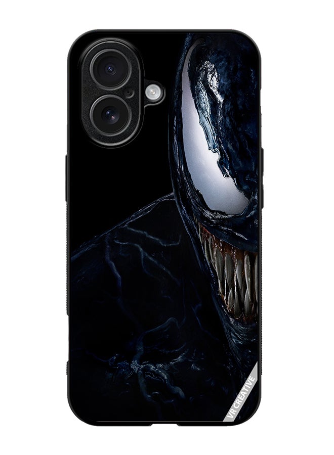Protective Case Cover For Apple iPhone 17 Venom Design Multicolour