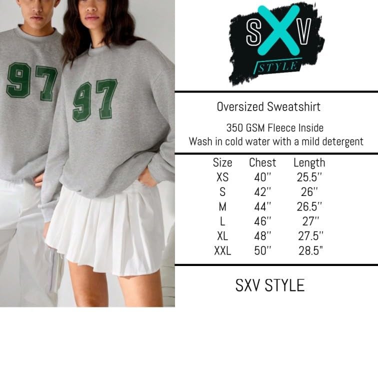 SXV STYLE Heavenly Men's Letter Print Round Neck Long Sleeve Casual Pullover Hoodie Sweatshirt (in, Alpha, XL, Brown) - Image 5