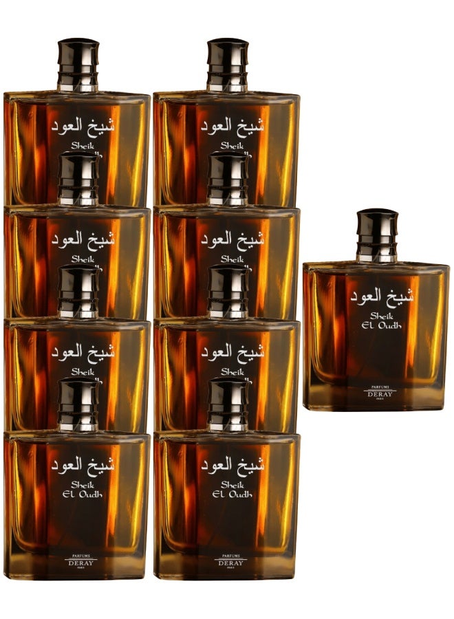 ديراي 9 قطع عطر شيخ العود 100مل - Image 1