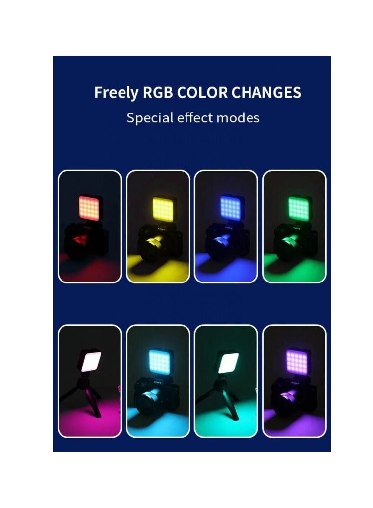 Jmary FM-69RGB Portable Mini RGB Video Light Camera Light - Image 2