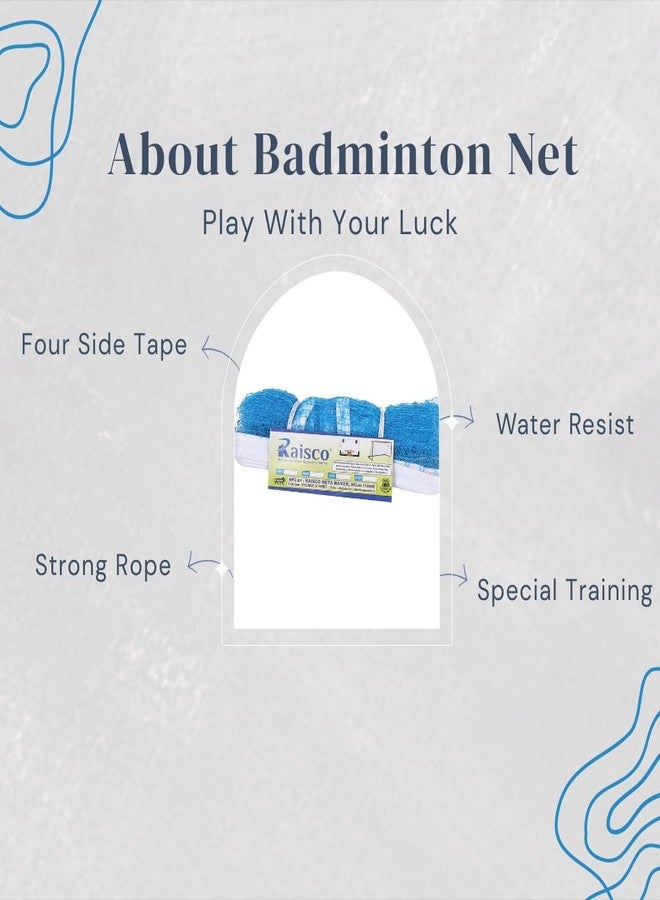 Raisco Nets Maker Badminton Net (Black) - Image 5