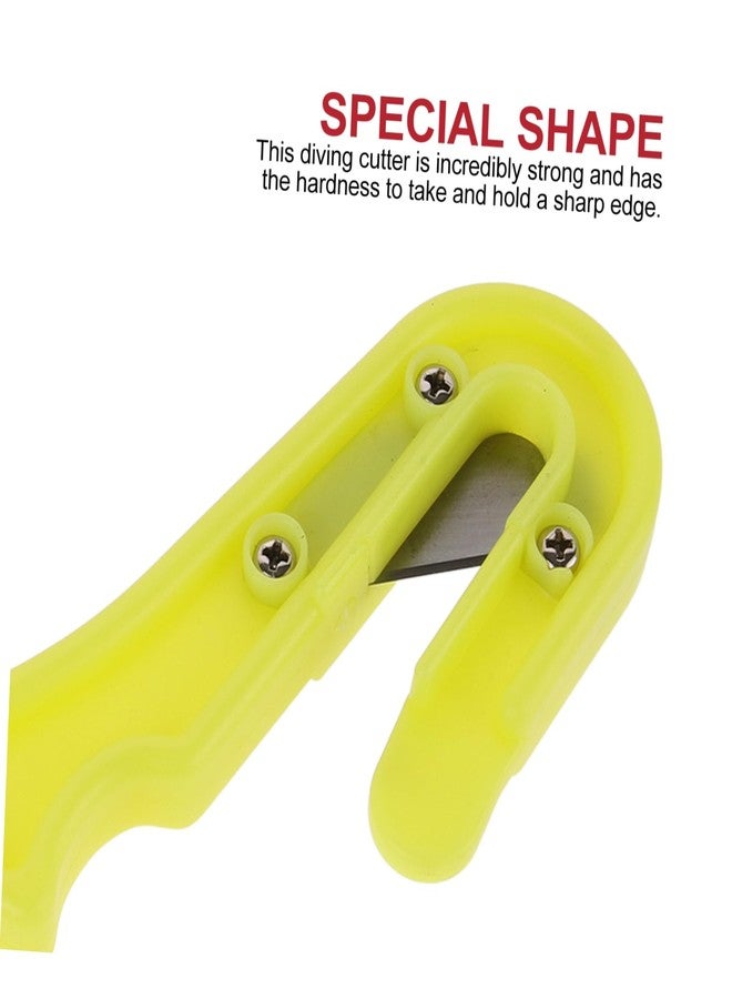 تودمومي Toddmomy 1 مجموعة قاطع خط البقاء على قيد الحياة تحت الماء قاطع أسلاك الغوص المحمول للإنقاذ تصميم خفيف الوزن ومريح للغاية وظروف الإضاءة المنخفضة معدات غوص أساسية - Image 3