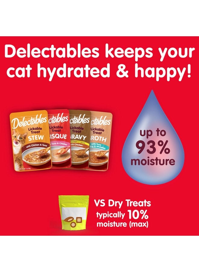 هارتز حساء هارتز ديلكتابلز للقطط الصغيرة، مكافآت كاملة ومتوازنة من التونة والسلمون للقطط، 12 قطعة - Image 5