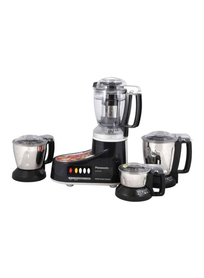 Panasonic 5-Piece Electric Mixer Grinder Set 1000 W MXAC400 Black/Silver/Clear - Image 1
