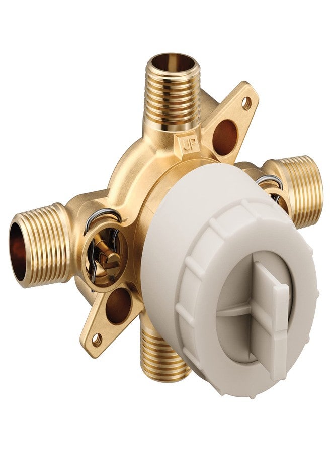 Moen M-CORE 4 Port Tub and Shower Pre-Fabricated Mixing Valve with CC/IPS Connections and Stops, U140CIS - Image 1