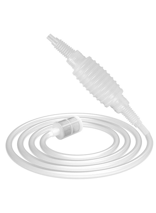 Peachjoy 2pcs Siphon Tube Hose Siphon Pump for Carboy Bottling, 2M/6.6FT - Image 1