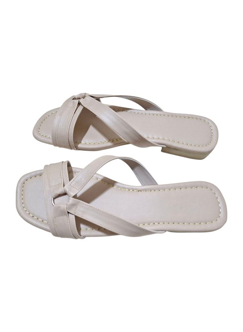 Karisma Flat Simple Design Strappy Slippers - Image 2