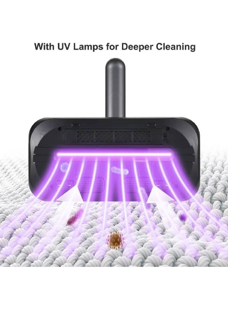 GENNEXT 100W Handheld Cordless Vacuum Cleaner Strong Suction For Bed Mattress Pillow Sofa Carpet Cleaning - Image 3