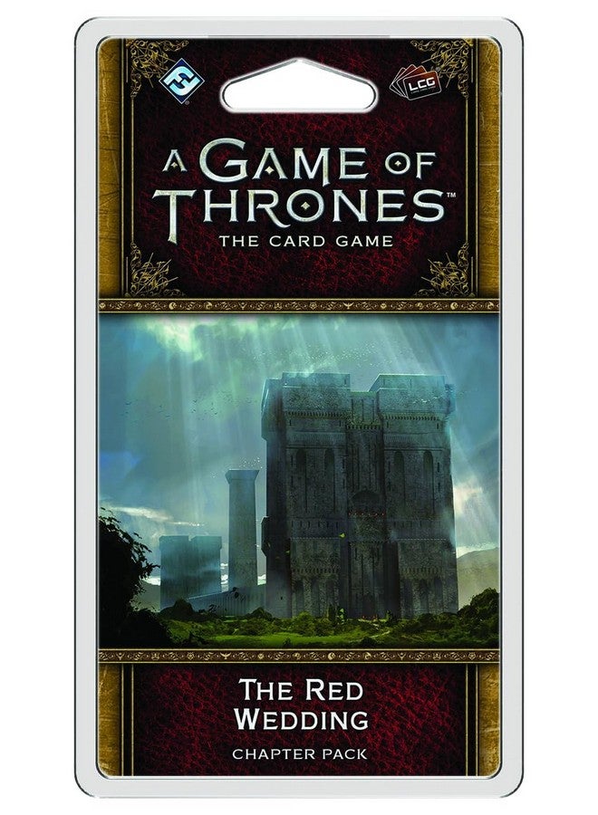 Fantasy Flight Games A Game of Thrones The Card Game 2nd Edition The Red Wedding CHAPTER PACK | Strategy Game for Adults and Teens | Ages 14 and up | 2-4 Players | Average Playtime 1-2 Hours | Made by Fantasy Flight Games