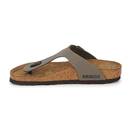 Birkenstock Women's GIzeh Thong Sandal, Stone, 38 M EU/7-7.5 B(M) US - Image 4