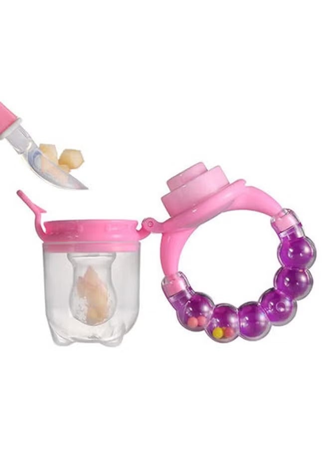 Baby Fresh Fruit And Food Nutritional Supplies Teat Pacifier Nipple - Purple - Image 3