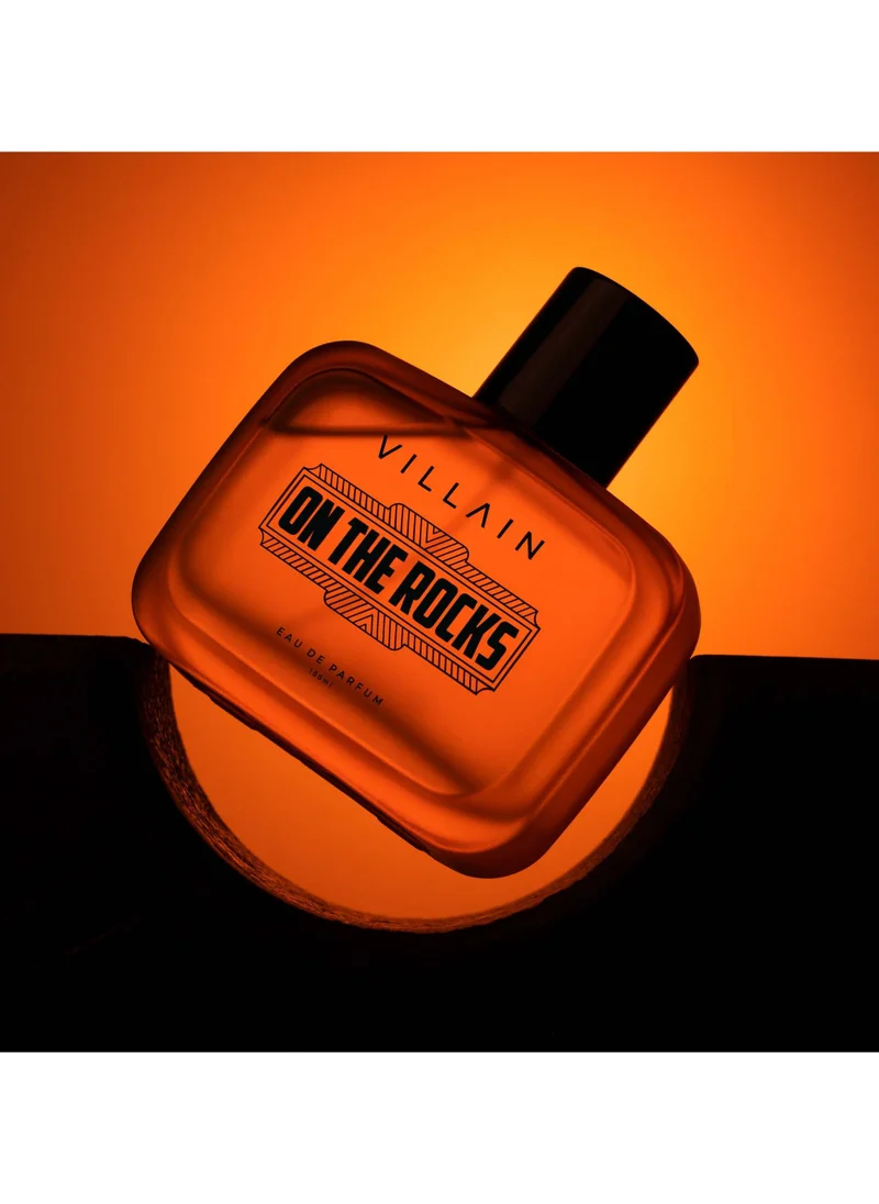 VILLAIN On The Rocks EDP for Men, Perfume for Men 100ml
