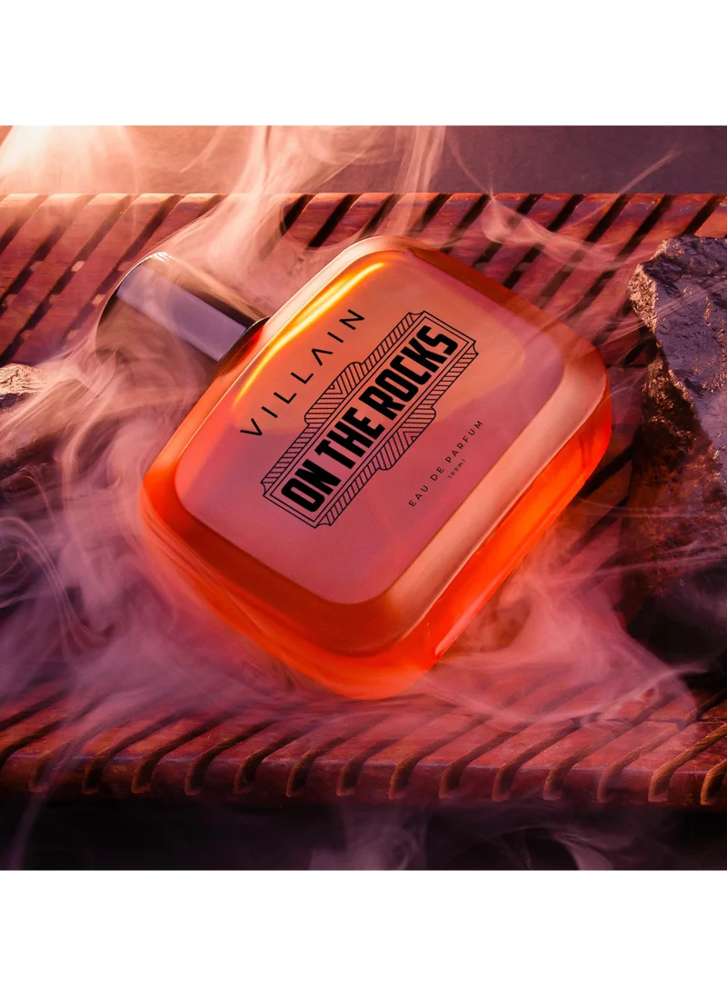 VILLAIN On The Rocks EDP for Men, Perfume for Men 100ml