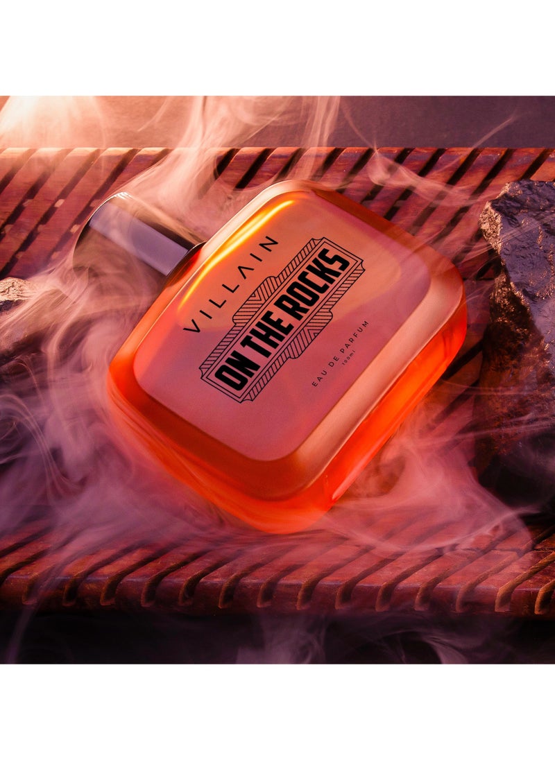 VILLAIN - On The Rocks EDP for Men, Perfume for Men 100ml - Image 1