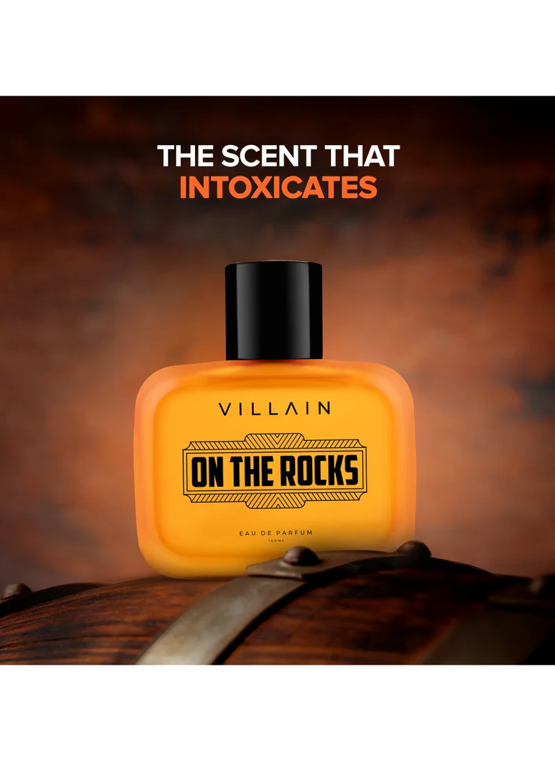 VILLAIN On The Rocks EDP for Men, Perfume for Men 100ml