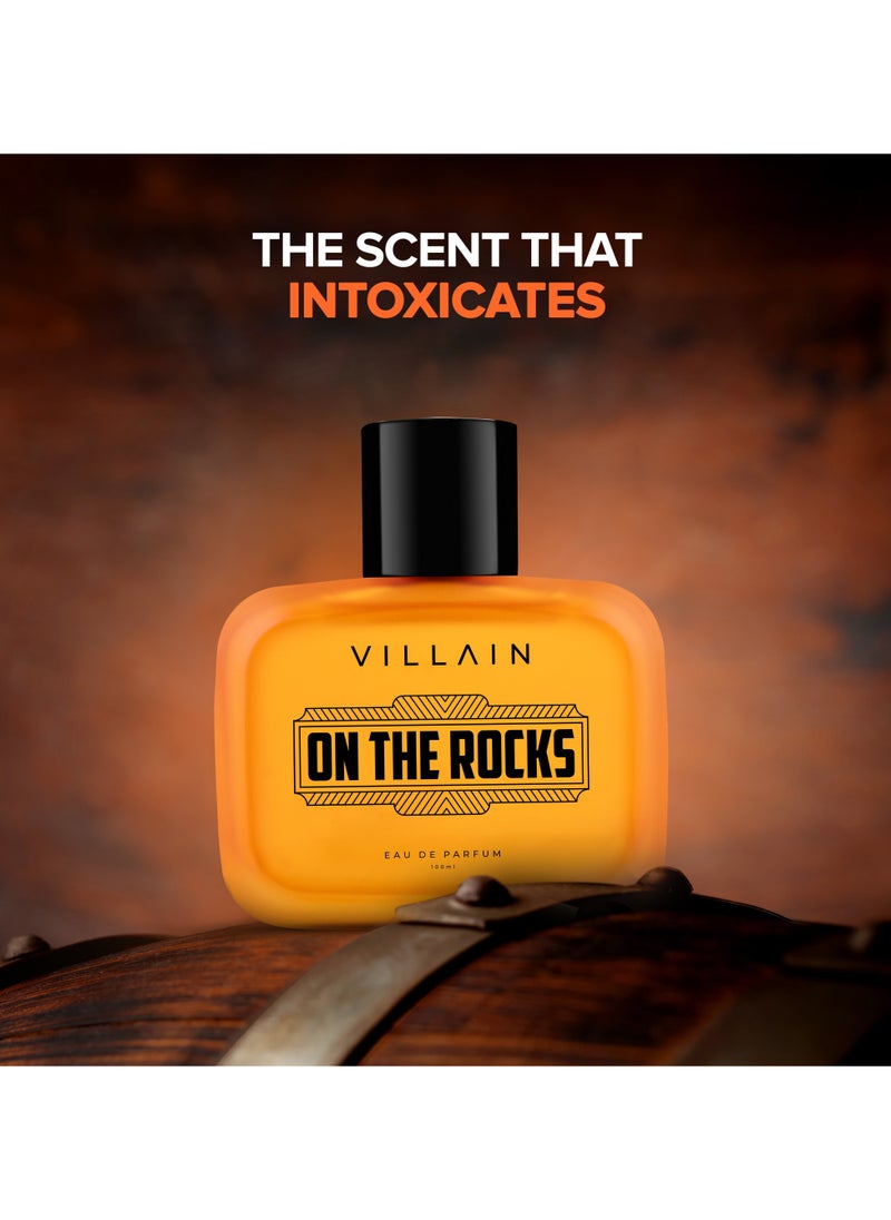 VILLAIN - On The Rocks EDP for Men, Perfume for Men 100ml - Image 1