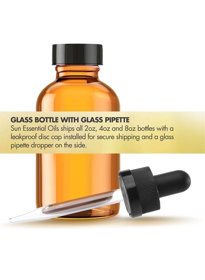 Sun Essential Oils 4oz - Rose Geranium Essential Oil - 4 Fluid Ounces - Image 4