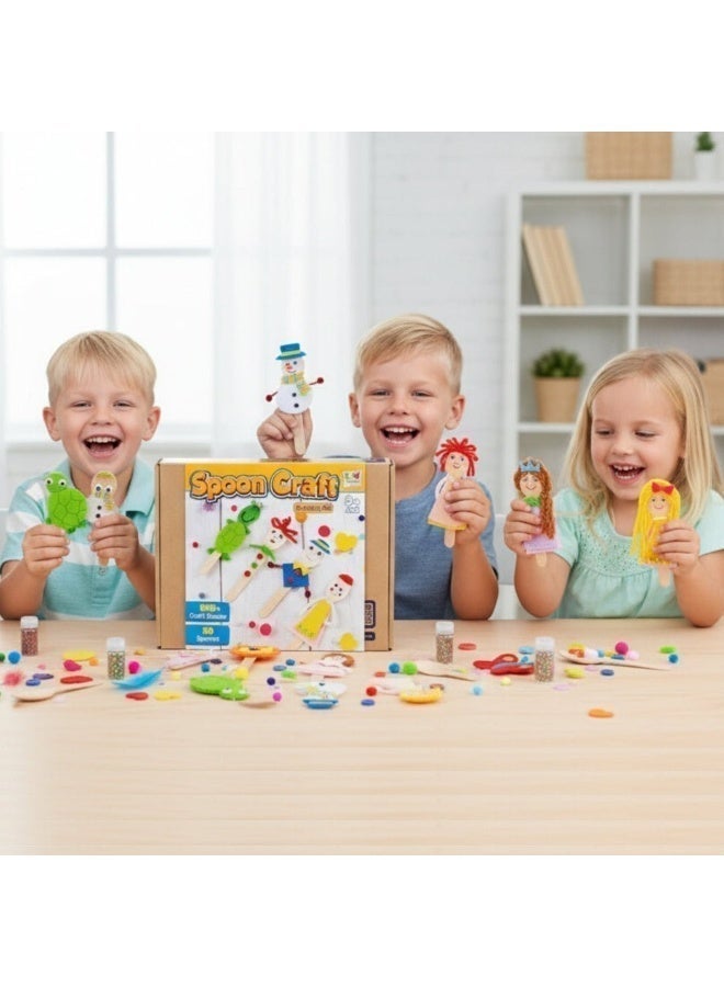 فن ليرنينج ستور صندوق انشطة فن الملاعق - Image 2