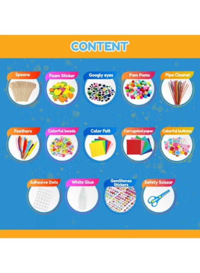 فن ليرنينج ستور صندوق انشطة فن الملاعق - Image 5