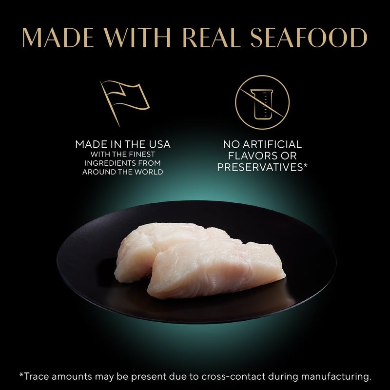 Sheba Perfect Portions Wet Cat Food Pate Signature Seafood Entree, 2.6 oz. Twin-Pack Trays (24 Count, 48 Servings) - Image 2