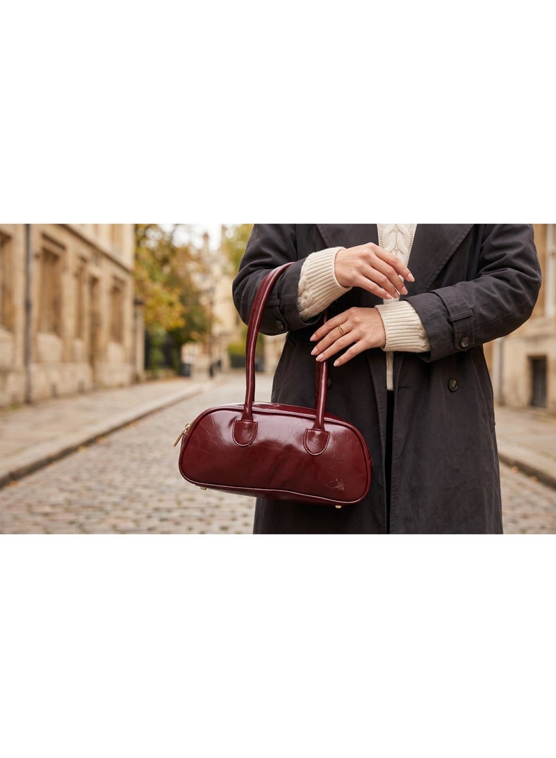 ريتزي Tulu Shoulder Bag - Burgundy - Image 5