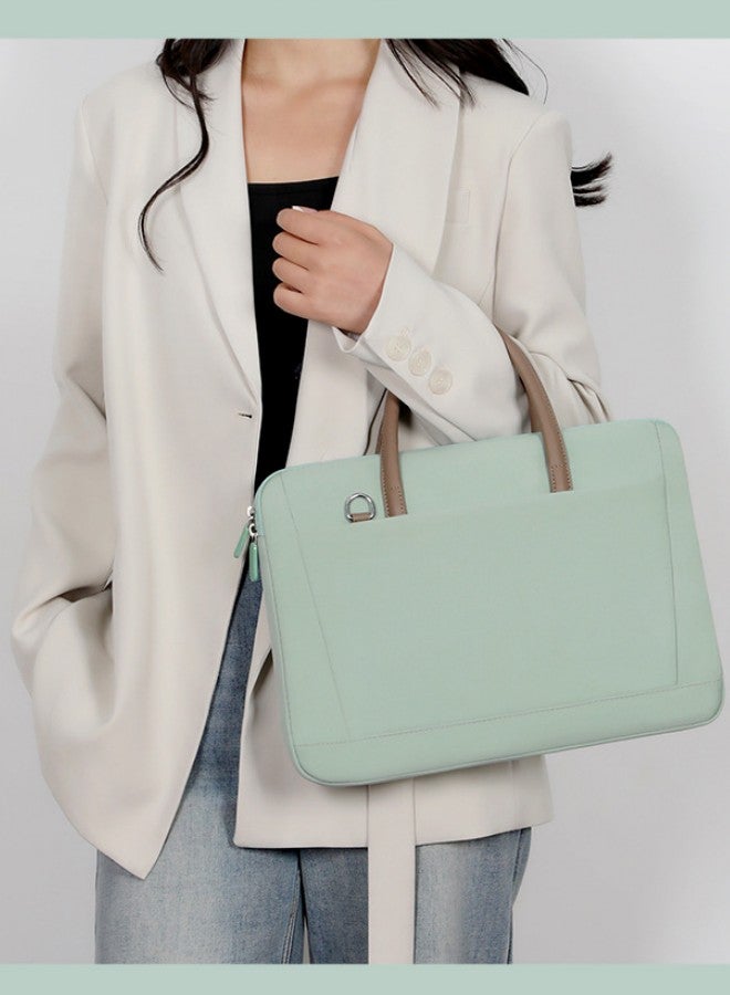 حقيبة كتف لابتوب حقيبة كتف لابتوب حقيبة توت لابتوب حقيبة لابتوب 15.6 بوصة حقيبة تابلت حقيبة لابتوب للرجال والنساء حقيبة بطانة محمولة حقيبة كمبيوتر تابلت حقيبة مؤتمرات، حقيبة مقاومة للماء محمولة - Image 2