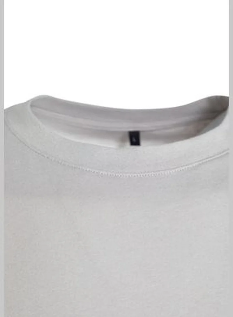 trendyol Grey-Indigo Men 2-Pack 100% Cotton Long Sleeve Regular/Regular Cut Basic T-Shirt.