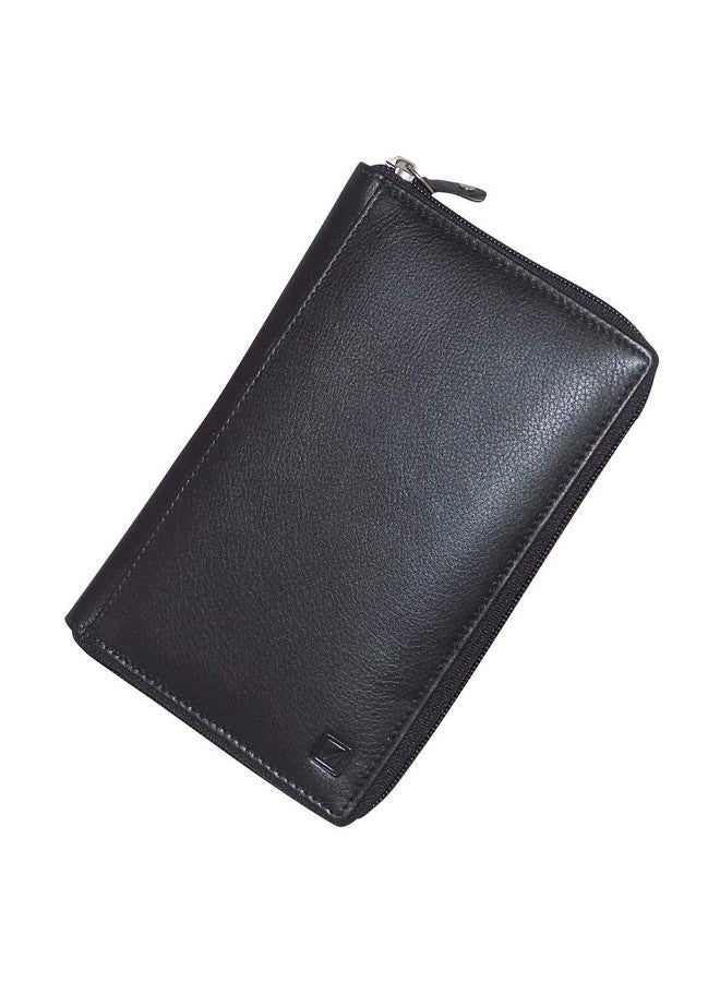 STYLE SHOES Genuine Leather Black Card holder||Card Case||Carry Cash For Men - Image 5