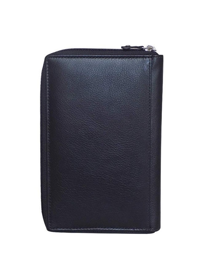 STYLE SHOES Genuine Leather Black Card holder||Card Case||Carry Cash For Men - Image 4