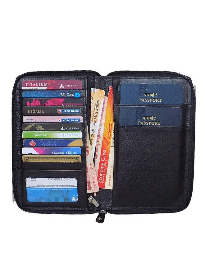 STYLE SHOES Genuine Leather Black Card holder||Card Case||Carry Cash For Men - Image 3