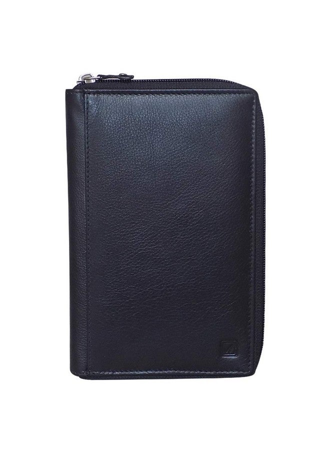 STYLE SHOES Genuine Leather Black Card holder||Card Case||Carry Cash For Men - Image 1