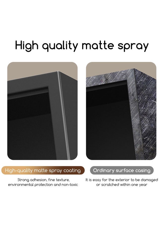 Deli Metal Cash Box 25*35*25 cm-Black  - Image 5