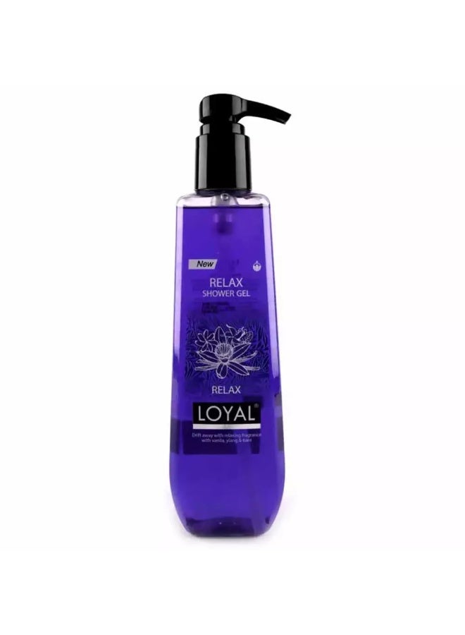 loyal جل استحمام مريح لويل، استرخِ مع عطر مريح من الفانيليا، يلانغ وتيار - 900 مل - Image 3