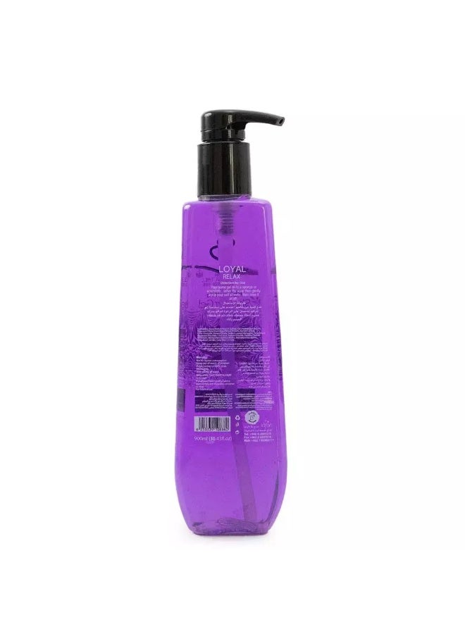 loyal جل استحمام مريح لويل، استرخِ مع عطر مريح من الفانيليا، يلانغ وتيار - 900 مل - Image 4