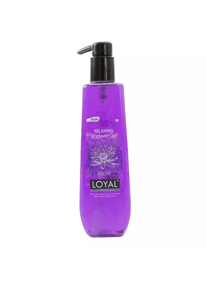 loyal جل استحمام مريح لويل، استرخِ مع عطر مريح من الفانيليا، يلانغ وتيار - 900 مل - Image 2
