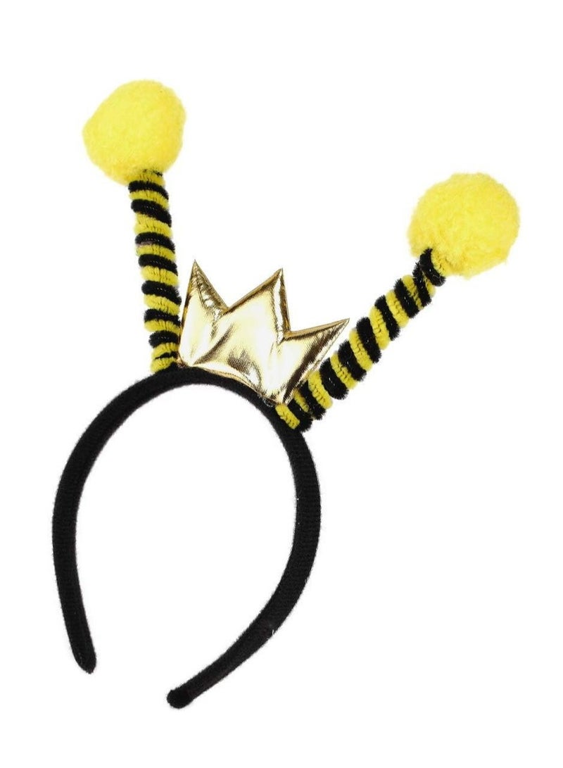 أوزيغالور طوق رأس على شكل هوائيات النحل - إكسسوار حفلات للأطفال والكبار، أزياء وأعياد ميلاد هدايا - Image 3