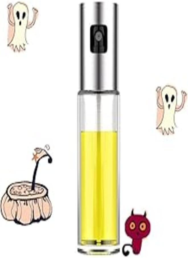 BESTZY - BESTZY Oil Sprayer Dispenser for Kitchen Cooking Salad Bread Baking BBQ Oil Glass Bottle 100ml Vinegar Sprayer - Image 1
