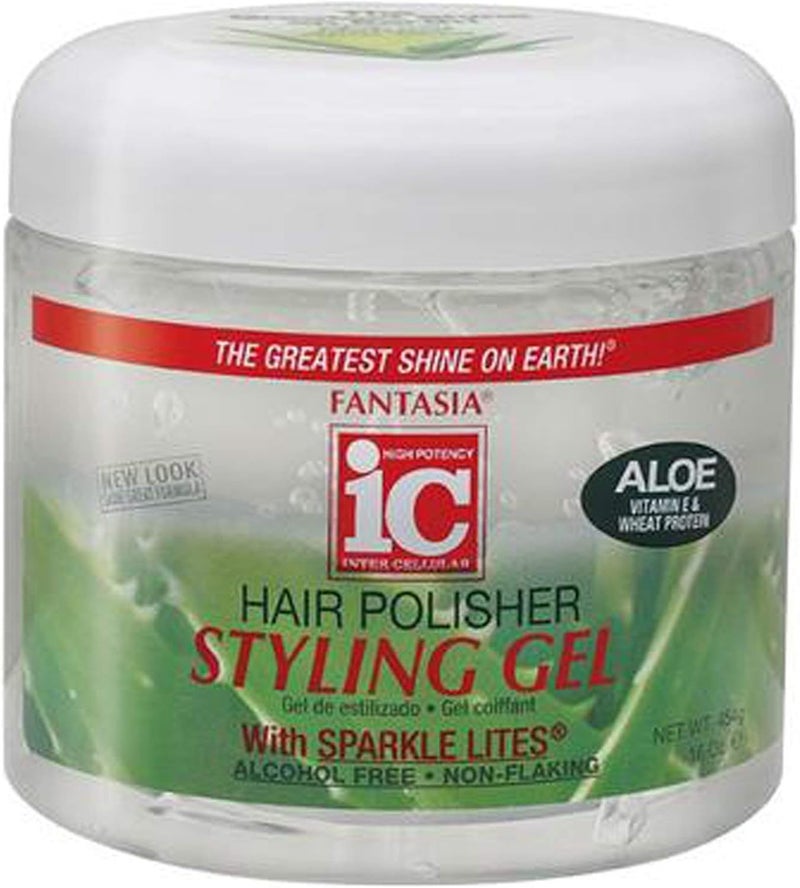 Fantasia Hair Polisher Styling Gel 16oz 454gm