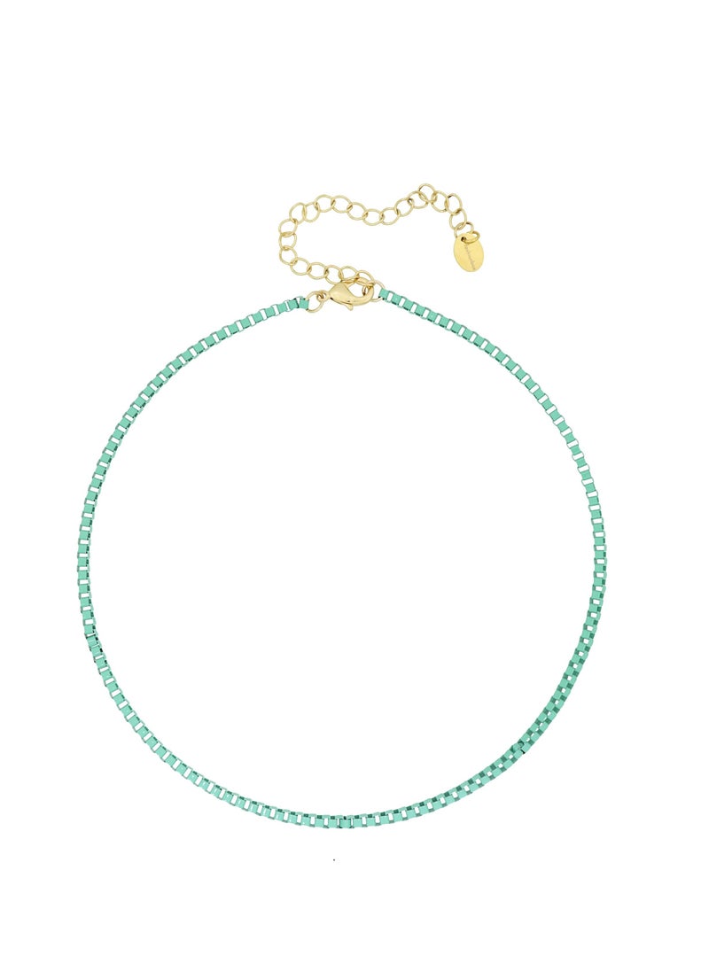 Fashionbox - Chain Painted Aqua - Image 1